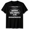 Grumpy Old Men'S Club Mens T Shirt Funny Dad Grandad Fathers Day Joke Gift Top