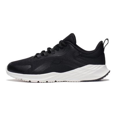 Li Ning Yangfeng Fabric Confortabil, anti-alunecare, rezistenți la uzură, pantofi de alergare joasă, adidași pentru femei, negru ARST018-2