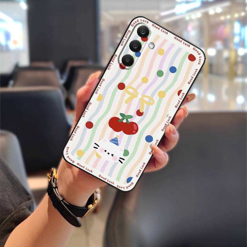 Back Cover Protective Phone Case For Samsung Galaxy A16 5G/SM-166P/E Silicone Anti-knock Durable Dirt-resistant TPU Cute
