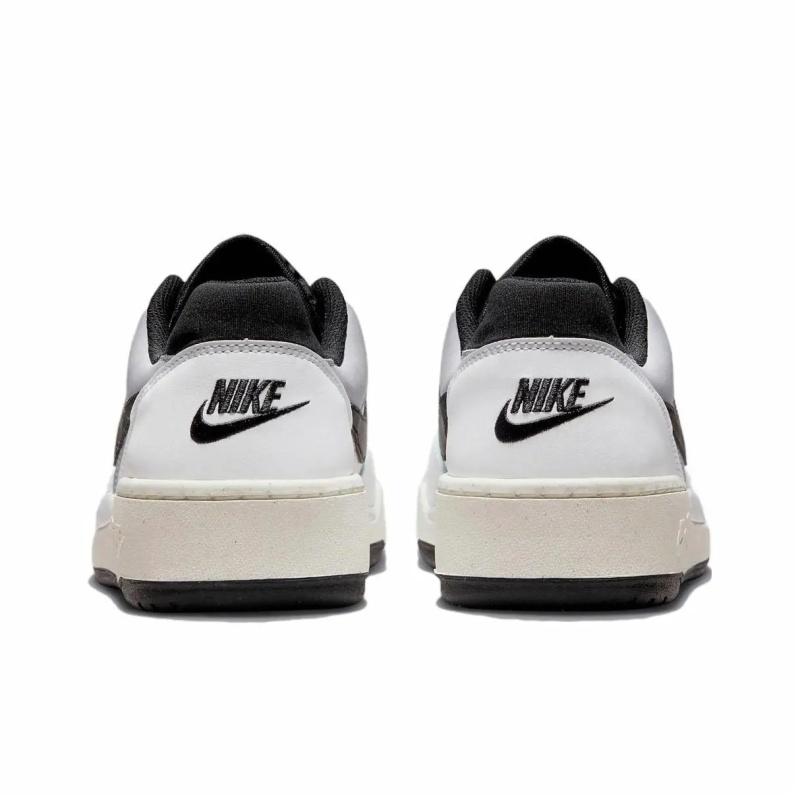 Nike Full Force Low Top Kids Lifestyle Shoes White Black Sneakers FD1362-101