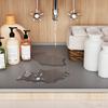 Sink Mat Moisture-Proof Tear-Resistant Waterproof Silicone Mat Leakage Corrosion Multipurpose under Sink Protection