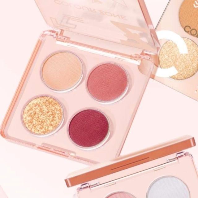 COLOUR ZONE - 4 Color Eyeshadow Palette - B02