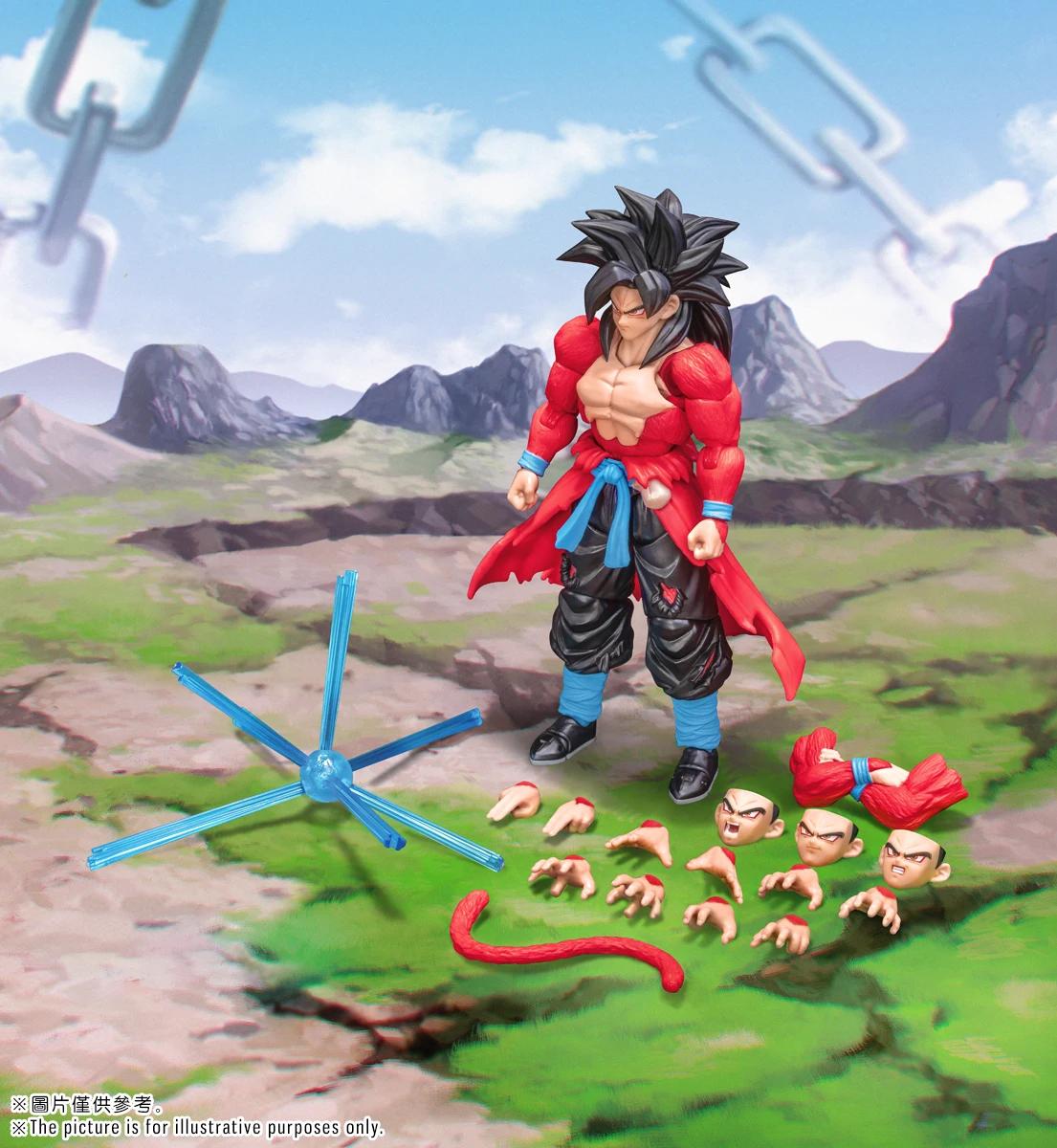 

В наличии Dragon Ball Demoniacal Fit DF SHF SSJ4 Goku Неукротимая Сила -Time Ranger- Фигурка Игрушка Модель Подарок