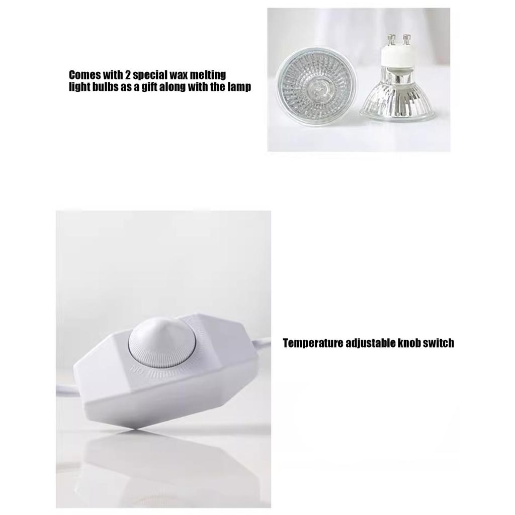 Melting Candle Lamp, Stylish Adjustable Photoelectric Aromatherapy Lamp (without Aromatherapy Function), Suitable For Living Room And Study.