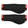 GUB608 Mountain Bike Handlebar Bicycle Grips Holding Bar AntiSlip Cover with Lock(Red Ring )