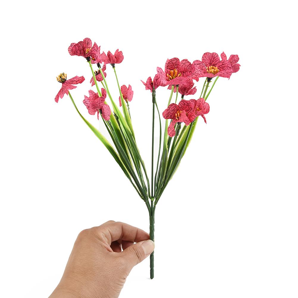 Home Outdoor Artificial Flowers Floral Décor 31cm DIY