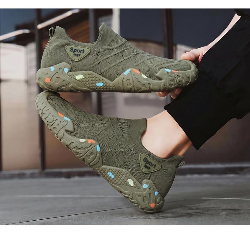 Men S Slip On Canvas Shoes Summer Breathable Casual Sneakers