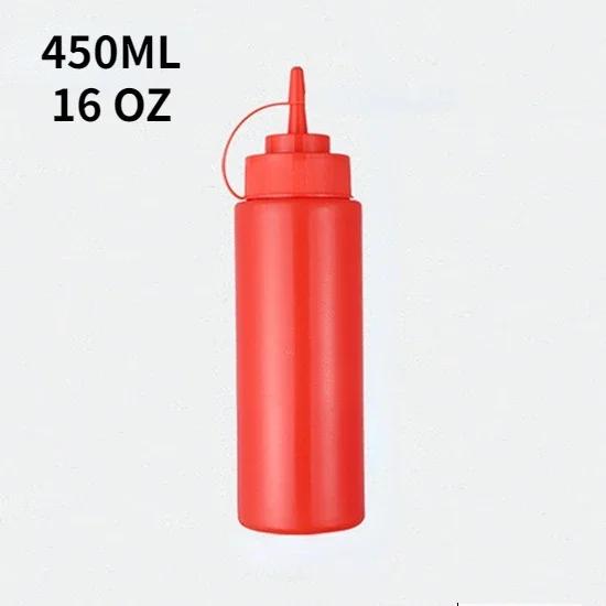 Butelki do wyciskania na przyprawy 250ML/360ML/450ML/650ML/800ML na keczup, musztardę, majonez, ostre sosy, butelki na oliwę z oliwek, gadżet kuchenny