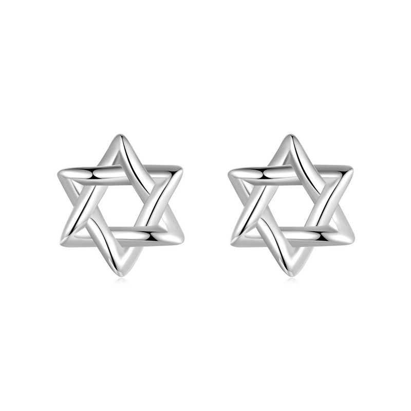 925 Silver Mini Flower Butterfly Bird Bee Stud Earrings Rainbow Moonstone Kitty Cat Ear Studs Girl Party Jewelry