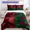 FC Augsburg FC Beddengoedset met Print (3 Delen) Ademende Dekbedovertrek met Kussenslopen Decoratief Beddengoed voor Slaapkamer Huis