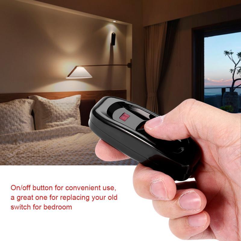 Bedside Lamp Switch AC 250V 10A Inline On/off Table Desk Lamp Power Cord Switch With Led