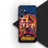 Phone Cover for Xiaomi Redmi Note 14 13 Pro Plus ProPlus 14C A4 13C Pro+ 5G Case Avengers Marvel Thanos Captain Iron Spider Man