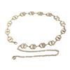 Double Women Metal Ring Waist Chain Summer Stylish Jewelry Chain Accessory