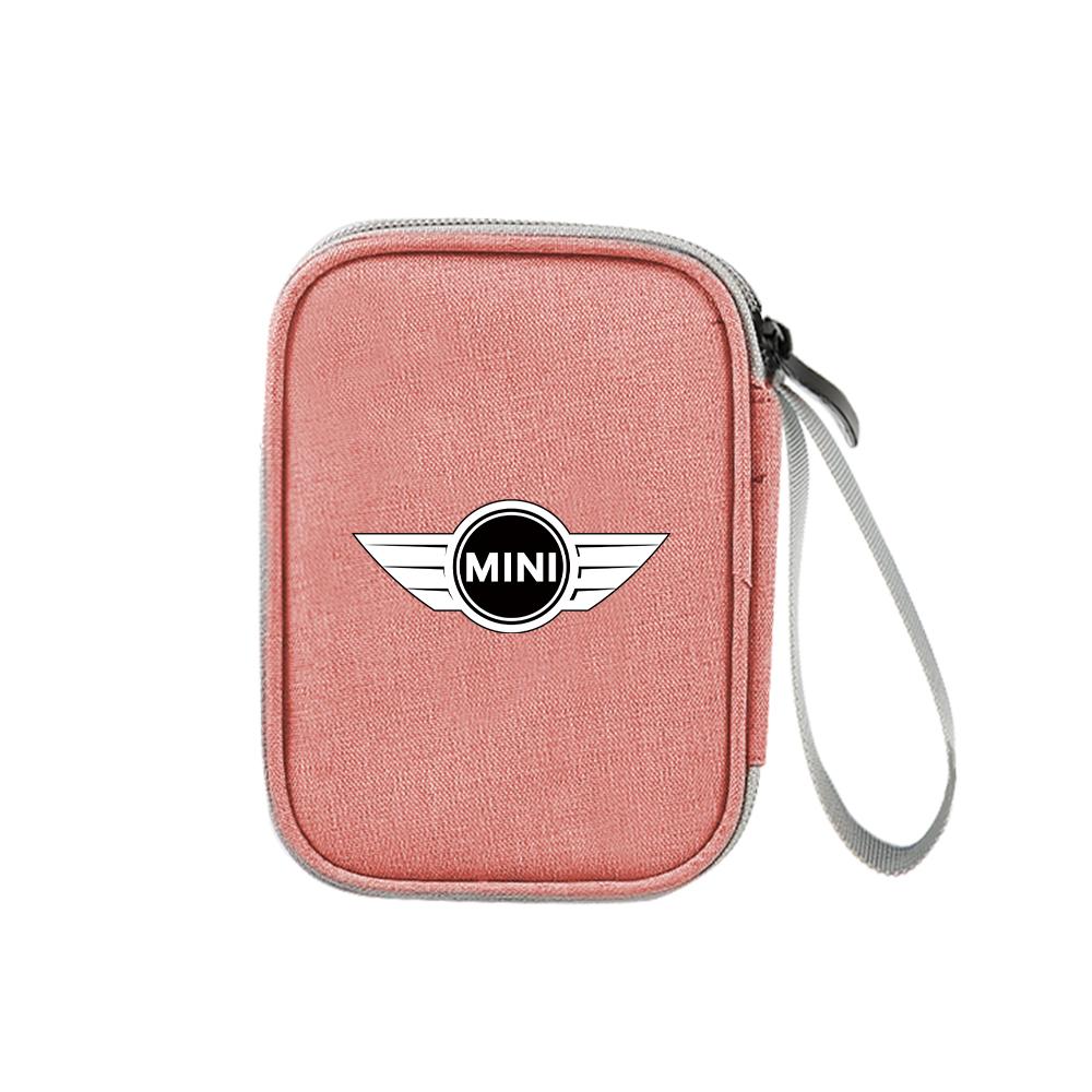 HQZQB1 Portable Car Styling Storage Bag Case Organizer Accessories For MINI Cooper S JCW WORKS R55 R56 F55 F56 R57 R58 R59 R60 CLUB MAN