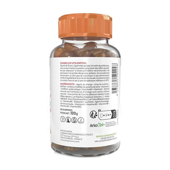 Arkopharma Azinc Adultes Gum.Crois. X60