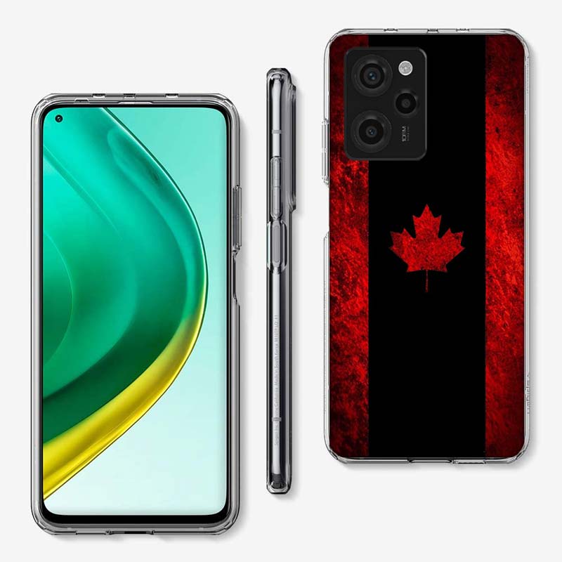 Canada National Football Team Logo Cover Phone Case For Xiaomi Poco M8 M7 M6 M4 M3 X7 X6 X4 Pro F7 Ultra M5S Mi 14 14T 15 15T 12