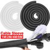 Universal Cable Winder Cord Sleeve Puppy Proof Bite-Resistant Wire Management Protectors for USB Power Cord Audio Video Cable