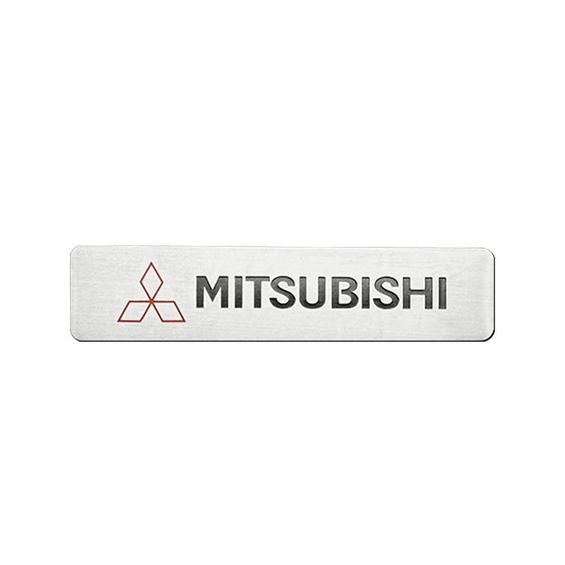 Cytbfl1 For Mitsubishi ASX Lancer 9 Outlander 3 Ralliart Car Styling 3D Aluminum Car Stickers Emblem Badge Body Trunk Decoration Decals