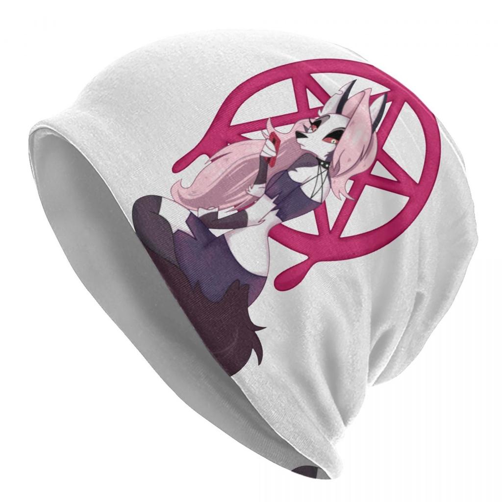Loona Calling Caps Helluva Boss Anime Vintage Unisex Outdoor Skullies Beanies Hats Summer Warm Head Wrap Bonnet Hat