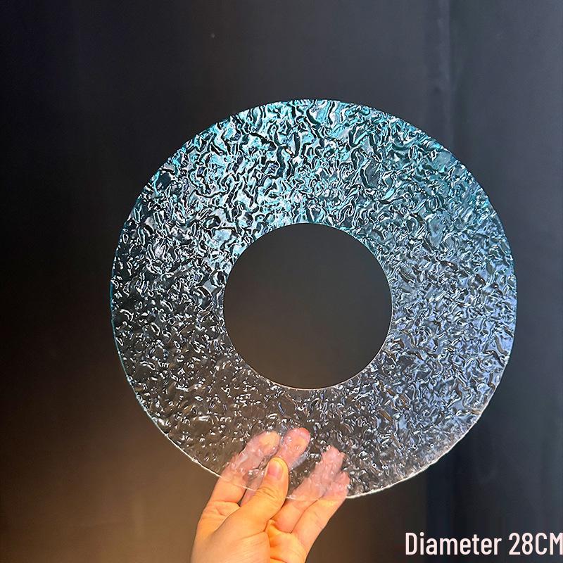 Talerz Sashimi Xianci: Wysokiej klasy ozdoby do prezentacji owoców morza - Okrągły plaster ryby do wystroju hotelowego