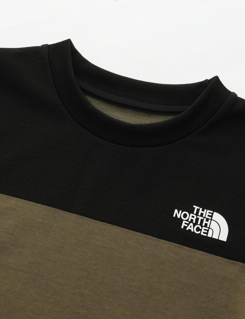The North Face Engineered Burnt 130 S/S Crew, Olive,