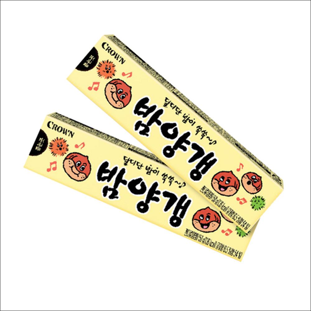 Crown Chestnut Yanggaeng (Sweet Red Bean Jelly) 5p x 2 Packs