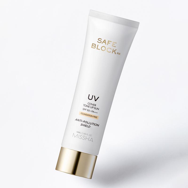 MISSHA Safe Block RX UV Cover Tone Up Sun SPF 50+ PA+++ 50ml