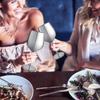 Wine Dlass, 2 Stainless Steel Cocktail Dlasses