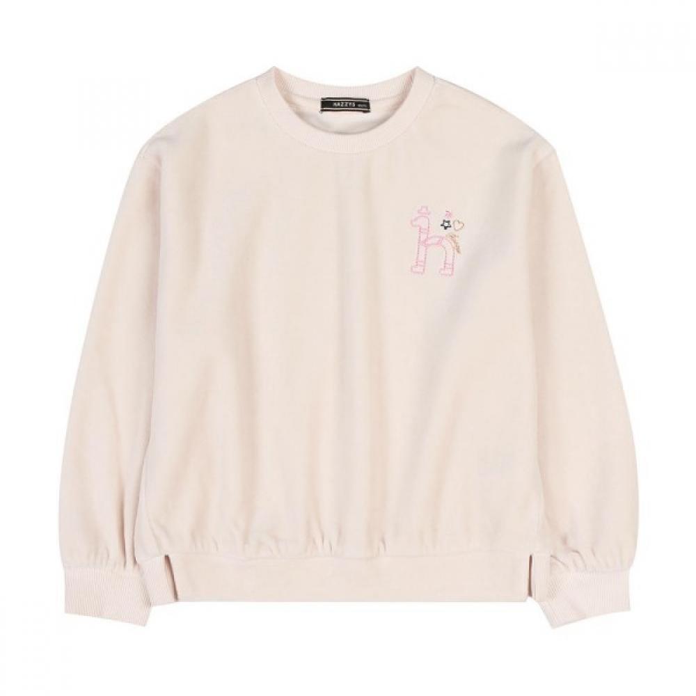 

[hedges Kids] Велюровый свитшот бежевый Htw71tm51g Bg 110