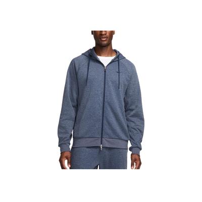 Pánska všestranná mikina s kapucňou na zips po celej dĺžke Primary Dri-FIT UV Obsidian Stone FZ0967-473
