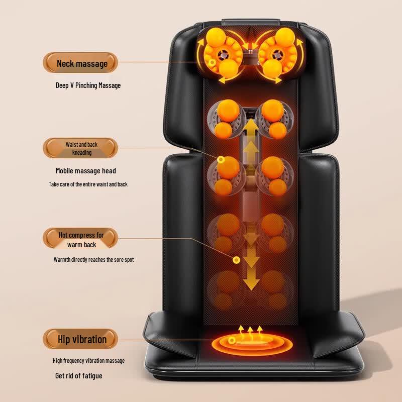 AUX Shoulder and Back Massage Cushion CN plug (adapter included)