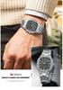 Curren Men's Fashion Steel Band Quartz Business Watch - Model 8458