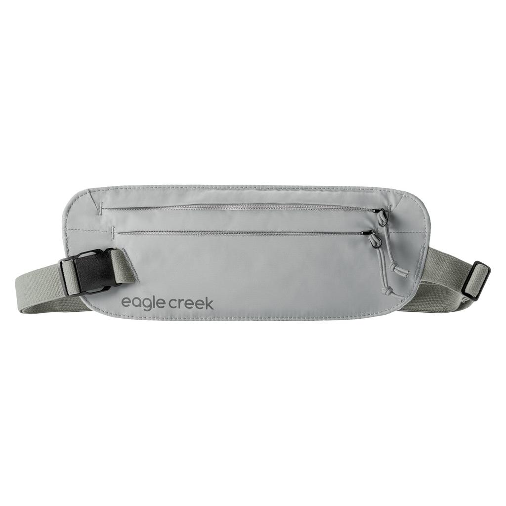 Eagle Creek Undercover Radio Frequency Identification Money Belt - Secure and Lightweight Waist Pack for Travel and Everyday Use, 367 Storm Gray.