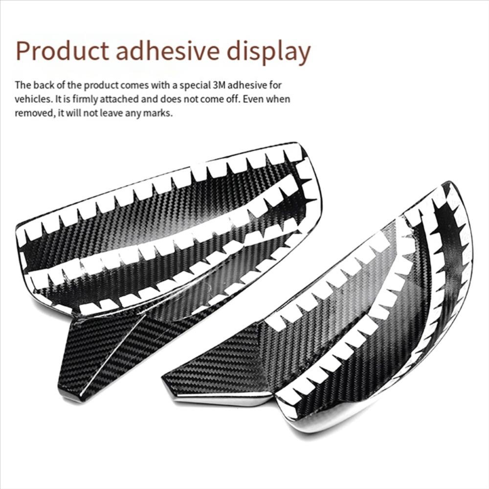 Carbon Fiber Rear View Mirror Cover Rearview Cap Wing Side For Infiniti G25 G35 G37 2007-2014 Car Exterior Accessories Auto Trim