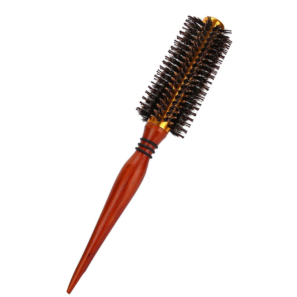 Professional Curling Hair Brush Straight Hairbang Round Hairbrush Hairdressing Tools#12