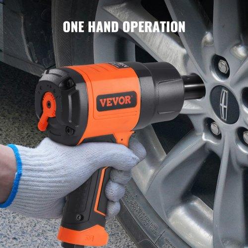 VEVOR 1.27 cm Air Impact Wrench, High Torque Up to 1898.15 N·m