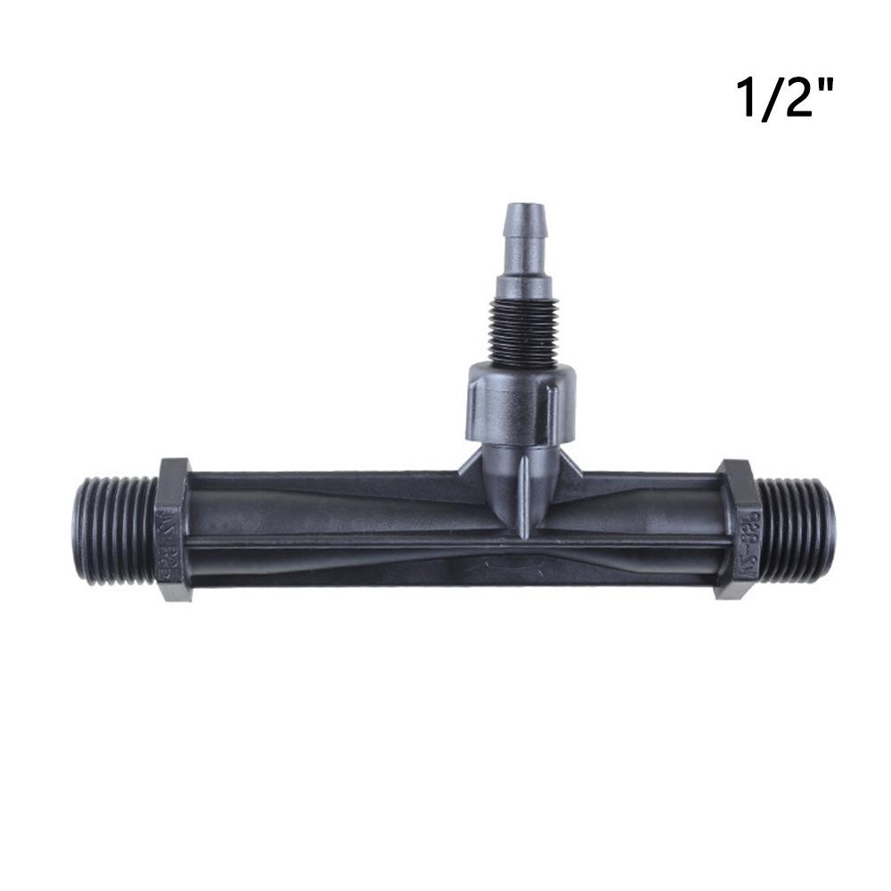 Male Thread Venturi Fertilizer Injector 1/2" 3/4" 1" Irrigation Drip Device Water Tube Emitter