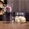 JMY Wide Mouth Plastic Jar 32oz, Leakproof Airtight Food Storage Containers for Kitchen Organization, Pantry Storage, BPA Free