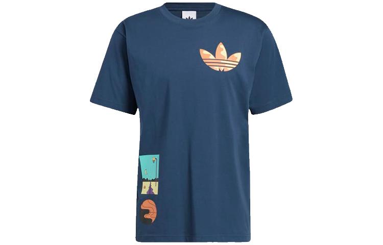 Adidas Originals T Shirt Men s Marine Blue GN3902 XS