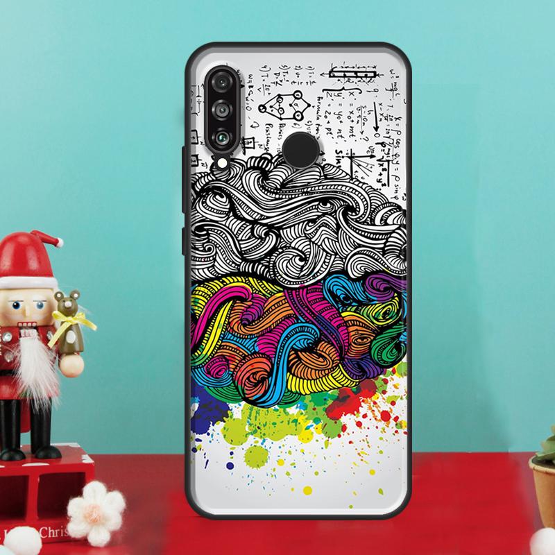 Brain Art For Huawei Nova Y70 Y90 Y60 Y72 Y73 Y61 Y91 9 10 SE 12i 12s 11i 8i P30 P40 Lite P60 Pro Case Huawei Nova Y60