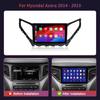 Android Pro Hyundai Azera 2014-2015 Autorádio Multimediální Navigace Centrální GPS Bezdrátové Carplay Stereo DSP WIFI Displej