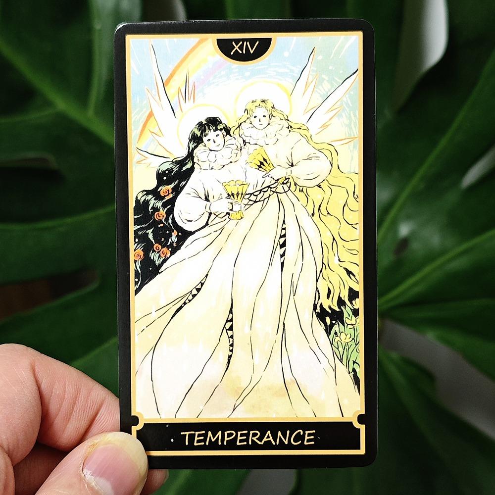 Fantasy Night Theater Tarot 78 Pcs Cartoon Tarot Cards Based on RWS 10.3*6cm