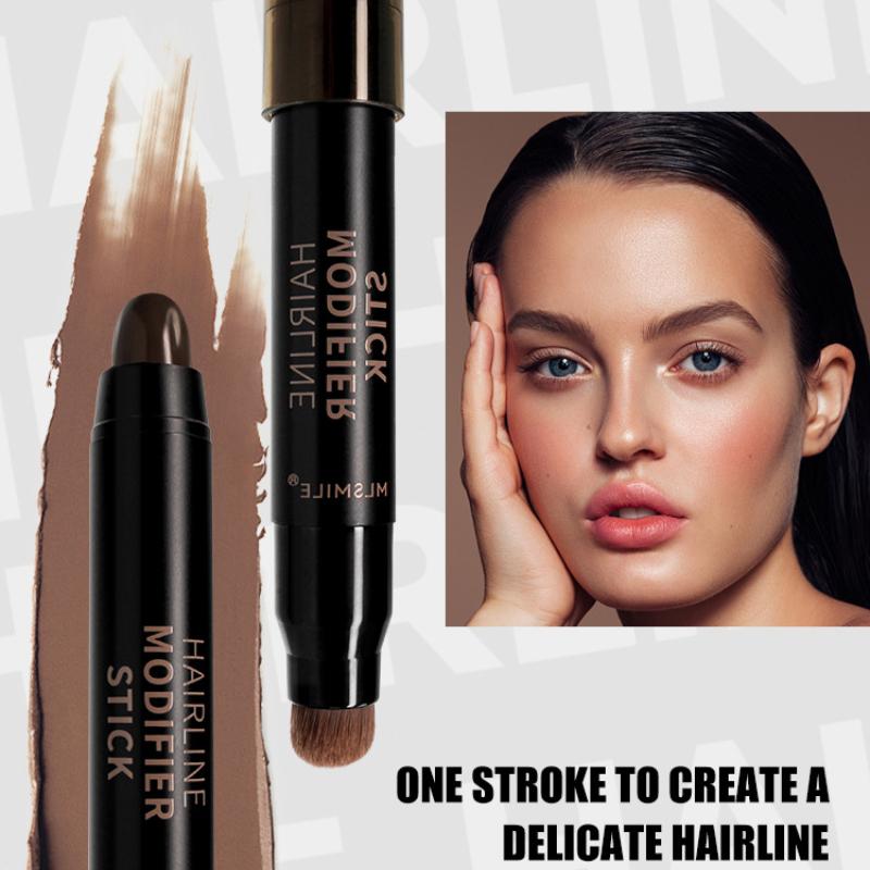 3 Renkli Bant Fırçası Saç Kalemi Çok Amaçlı Far Kontur Çubuğu Uzun Süreli Renk Rötuşu Tüm Cilt Tiplerine Uygun