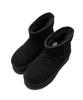 Ugg Suede Leather Platform Boots (Classic Mini Platform) W - Black / 1134991Blk