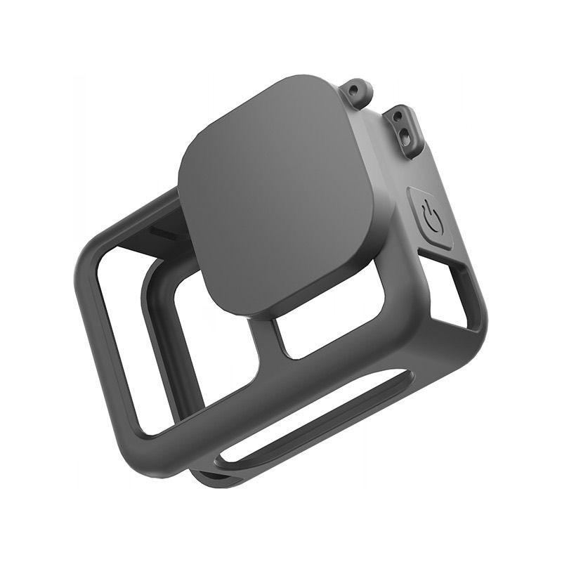 K&F Concept Silicone Sleeve Protective Cover for GoPro Hero 13 Black Battery Side Lid Screen Len Protector Lanyard Action Camera