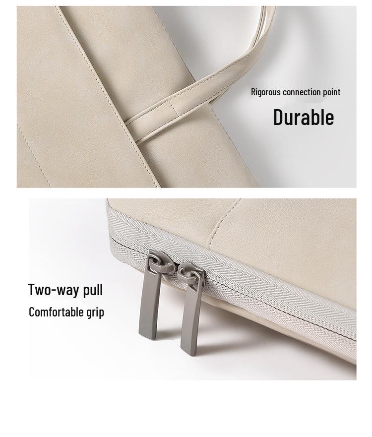 Women's Shockproof Splash-proof Crossbody Laptop Bag for 14-16 Inch with Customizable Logo