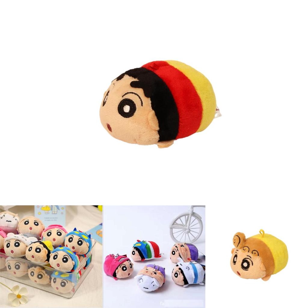 Brelok pluszowy Shinchan, akcesorium do torby, styl kreskówkowy zwierzęcy, materiał krótki pluszowy, dostępne wiele kolorów, wysokość 9 cm