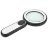 Lupe LED 10-fache Vergrößerung Vergrößerungsglas Einstellbar zum Lesen Beobachten