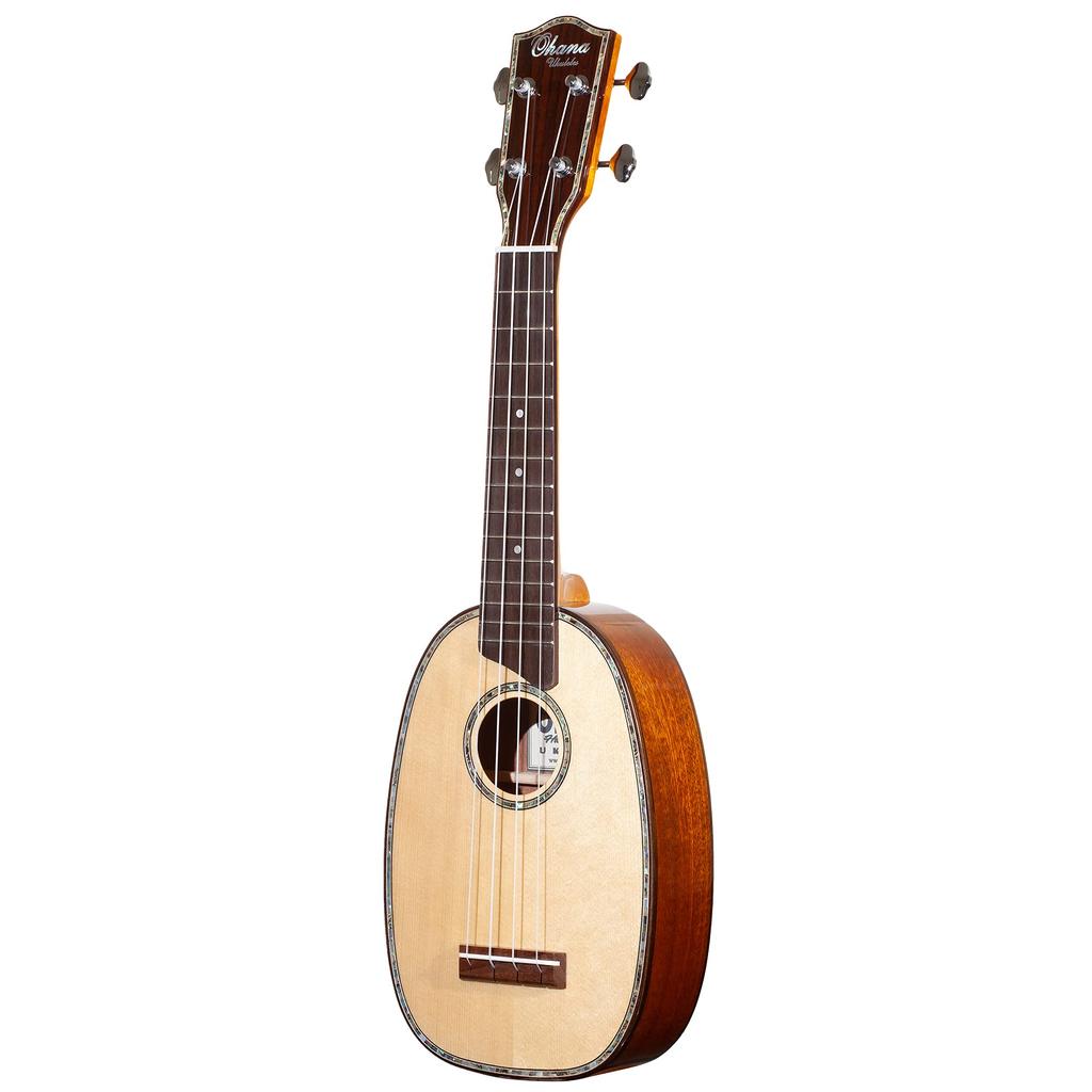 Ohana Ukuleles Soprano Size Pineapple Shape PK-70G