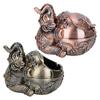 Ash Tray with Lid Cigarette Holder Ashtray Indoor&Outdoor Crafts Decor